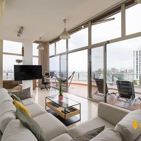 Living Canteras Homes - Penthouse Free Parking Daire *